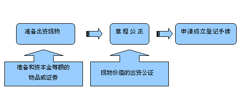 現(xiàn)物出資注冊(cè)方式